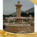 antique limestone stone water fountain for outdoor decoration